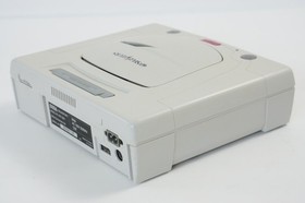 Sega Saturn WHITE Console FREE SHIPPING HST-3220 -NTSC-J CD- Tested System 77138