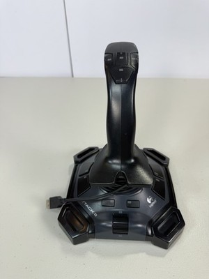 Logitech Attack 3 ATK3 Flightstick USB PC Controller Joystick Tested Working 