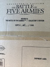 THE BATTLE OF FIVE ARMIES The Hobbit COLLECTORS EDITION NEW!