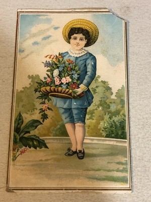 Carrie M Elliott Victorian Trade Card VTC 8