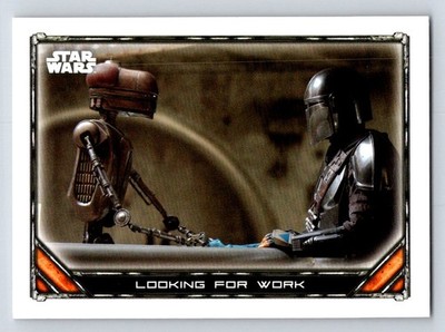 2021 TOPPS Star Wars The Mandalorian #43 Looking for Work