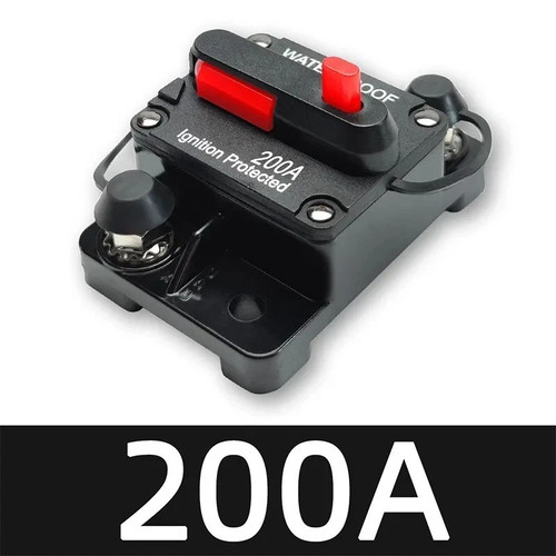 30-300Amp Wasserdicht Auto Leitungsschutzschalter Sicherung Reset für Boot Auto DC 12V-48V UK - Bild 25 von 35