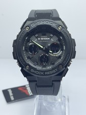 Casio G-Shock G-Steel Tough Solar Resin 20ATM GST-S100G Black Steel 48mm Watch