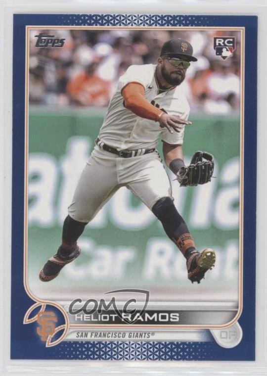 2022 Topps Update Royal Blue Heliot Ramos #US154 yw3