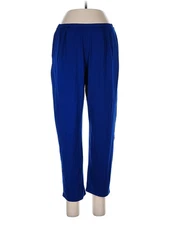 H By Halston Women Blue Track Pants L