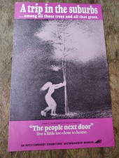 Vintage 1970 The People Next Door Pressbook Hippy Horror