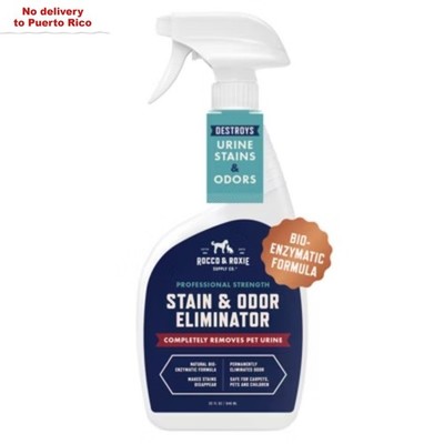 Rocco & Roxie Enzymatic Cleaner for Pet Urine Stain and Odor Eliminator-32 fl oz