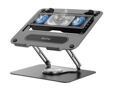 Laptop Cooling Pad with Detachable Fan  Cooler - Ultra-Quiet Carbon Steel Frame