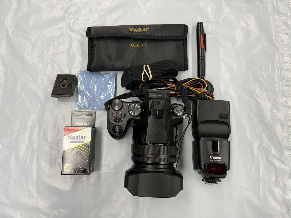 Panasonic LUMIX DMC-FZ2500 4K Digital Camera Bundle W