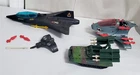 D-856 VINTAGE 1980/90'S G.I. JOE VEHICLES-COBRA LIQUIDATOR JET, BATTLE BALL, +!