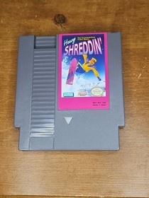 Heavy Shreddin Nintendo NES Video Game Cartridge W/Original Sleeve Authentic OEM