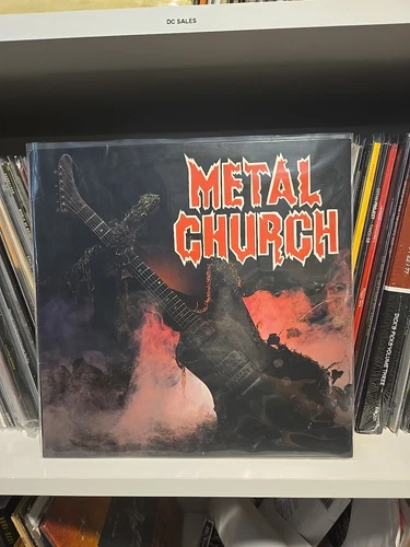 Metal Church ‎– Metal Church Euro RE - Vinyl Record LP Album EX