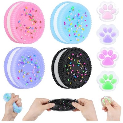 Taba Squishy Fidget Toys Set - 4 Ultraweiche Stressabbau-Spielzeuge