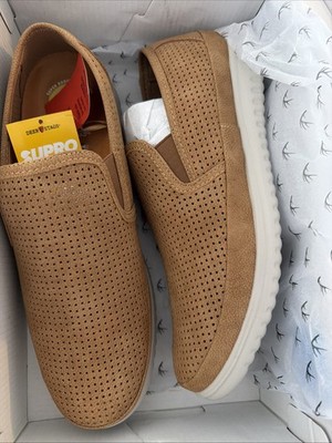 DEER STAGS MONTAUK TAN BFVG Size 9M Taille Supro  Inside 703022235473 New Box