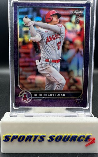 2022 Topps Chrome Ben Baller Edition Shohei Ohtani #1 Purple Refractor /42 QTY
