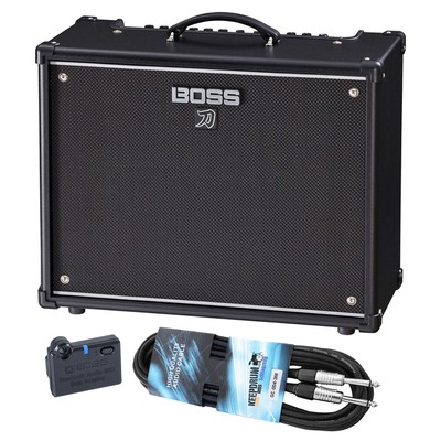 Boss Katana 100 Gen 3 Gitarren-Verstärker + BT-Dual Bluetooth Adapter und Kabel