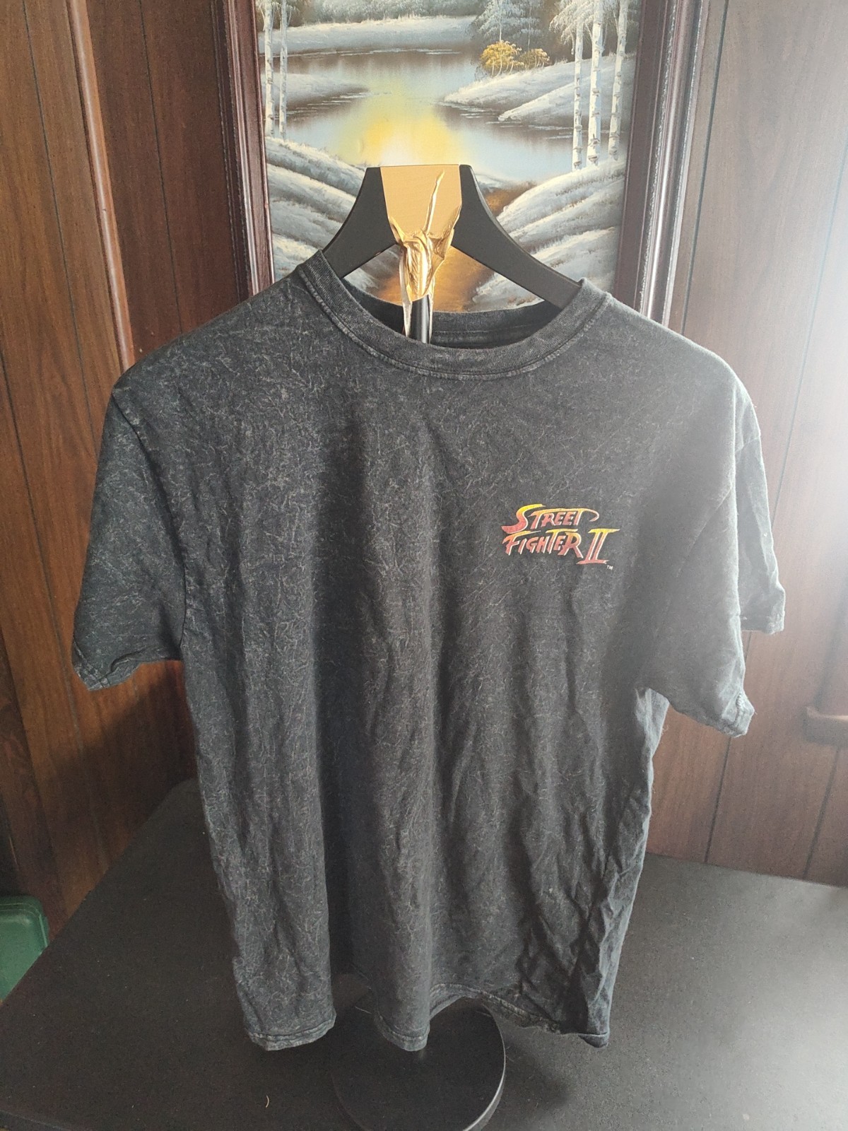 Street Fighter 2 II T-Shirt 1991 Capcon Video Game Retro Size M