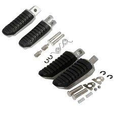 Motorcycle Front Rear Footpegs Foot Pegs Footrest Fit for Suzuki GSX1300R