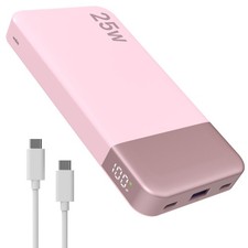 Portable Charger 25W 10000mAh Power Bank Fast Charging