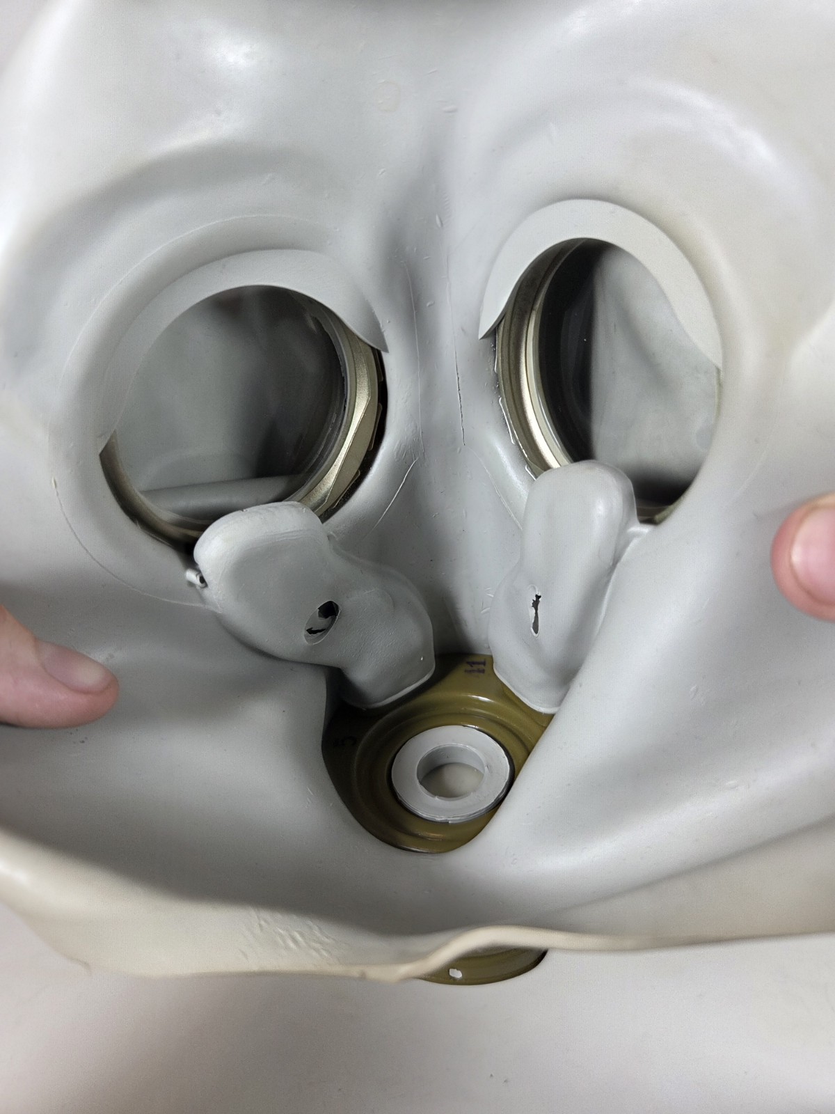 Bulgarian ShM-41M Gas Mask East German NVA kit Size 0