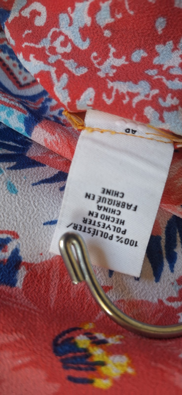 Ruby Road Tunic Top XL Button Lightweight Tropica… - image 9