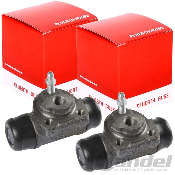2X Herth+Buss Jakoparts Radbremszylinder Passend FüR Mitsubishi Carisma Space-image