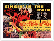 Singin' in the Rain - Starring Gene Kelly Donald O’Connor and Debbie Reynolds - 