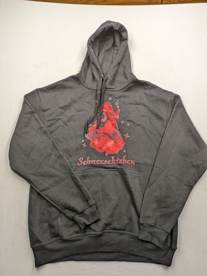 JGH karneval Herren Hoodie XL Grau Schneesektchen Schneewittchen Party urlaub
