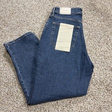 NWT Everlane The Curvy Cheeky Straight Jeans 29 Crop Denim Fits 28 X 25.5