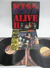 Kiss Alive II Vintage Double Record LP W/ Evolution Of Kiss Booklet Gatefold