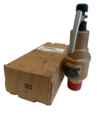 #ad NEW KUNKLE SULLAIR 6010GFM01AKM PRESSURE VALVE 040276 REV 07 1 1 4quot; $250.00
