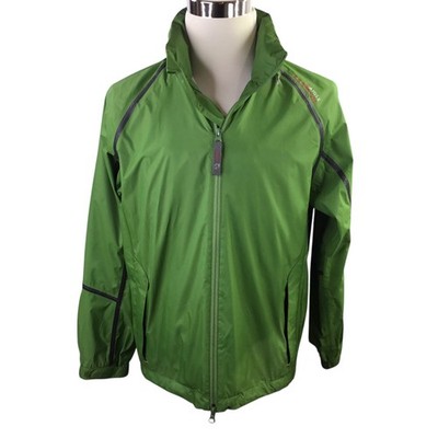 Aigle Actimum Windbreaker Rain Jacket Easy Pack Packable Men's M Full Zip Hood