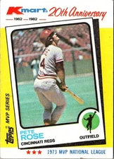 1981 Perma-Graphic Superstar Credit Cards Pete Rose #5 Philadelphia Phillies