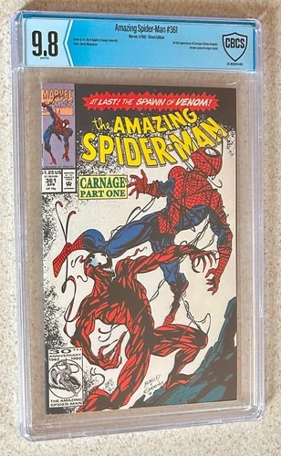 AMAZING SPIDER MAN #361 (Marvel 1992) -- 1st Appearance CARNAGE -- CBCS 9.8 (B)