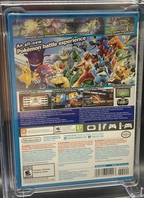 Pokken Tournament CGC 9.9 A++ Nintendo Wii U Sealed New Graded 2016