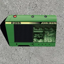 Wow!! Curved  John Deere 2355 Tractor  Farm 3D Sign Advertising