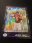 2024 Panini Donruss Optic Rated Rookie Jayden Daniels #248 Purple Shock (RC)
