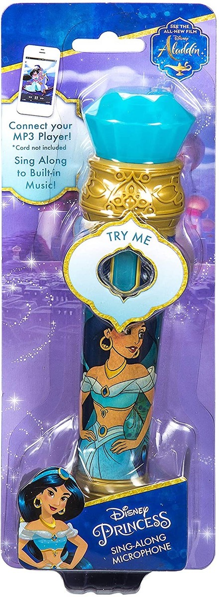 Aladdin Princess Jasmine Sing Along Microphone with Lights