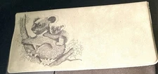 Vintage  Koala Checkbook Cover, Vinyl Inside, By Small World Greetings, USA