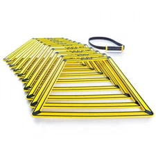 SKLZ Agility Trainer Pro, 10 Pack, Customizable Footwork And Agility Trainer, 