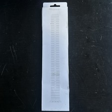 Apple Watch White Ocean Band XL Extension ONLY 49mm 44mm 46mm w/ Adjustable Loop