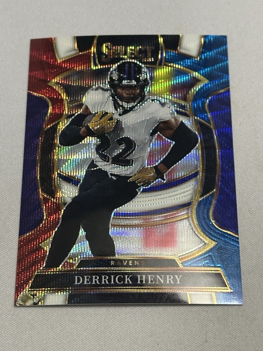 2025 Panini Select - Concourse Derrick Henry #60 Tri-Color Prizm