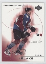 2001-02 Upper Deck Challenge for the Cup Rob Blake #16 HOF m5x