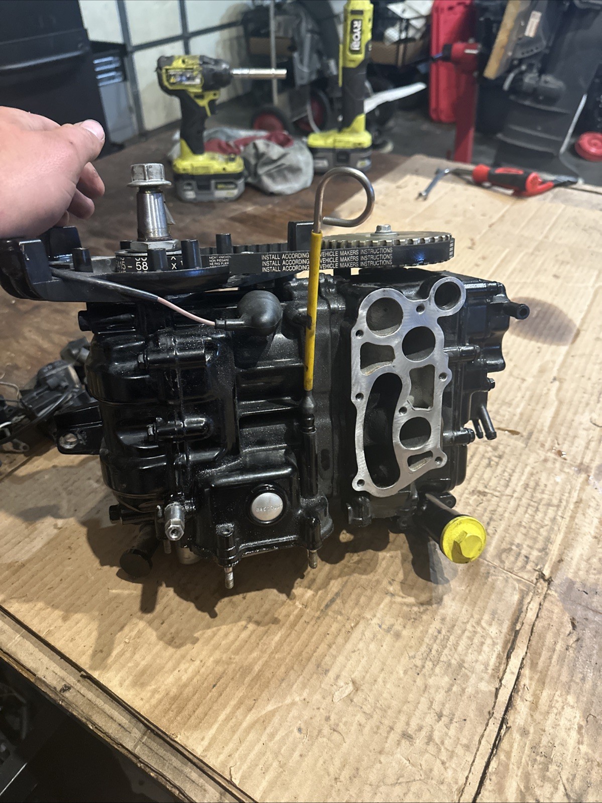 Johnson Evinrude FourStroke 8 HP Powerhead Cylinder Crankcase 0449503