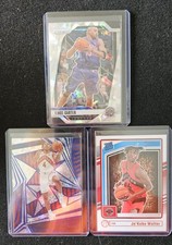 Vince Carter Prizm Cracked Ice + Scottie Barnes JaKobe Walter rookie Raptors Lot