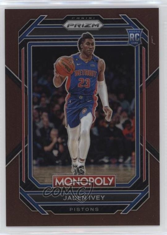 2022-23 Panini Prizm Monopoly Brown Prizm 138/249 Jaden Ivey #26 Rookie RC o8g