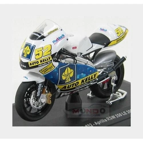 1:18 ABREX Aprilia Rsv 250 Team Auto Kelly #52 250Cc 2008 Lukas Pesek 118M-005 - Immagine 2 di 2