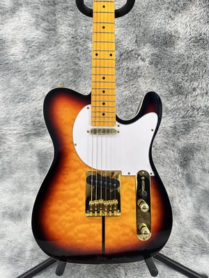 USA Warehouse TL Electric Guitar Vintage Sunburst Color Tuff Dog Cloud Maple