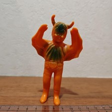 Figurina vintage Unifive Kamen Rider Spider-Man Mini Sofubi Giappone rara anni 70