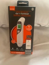 MOBI Connect Smart Bluetooth Ear + Forehead Dualscan Thermometer